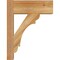Ekena Millwork Olympic Block Rough Sawn Outlooker, Western Red Cedar, 6"W x 14"D x 18"H OUT06X14X18OLY05RWR - alternate 3